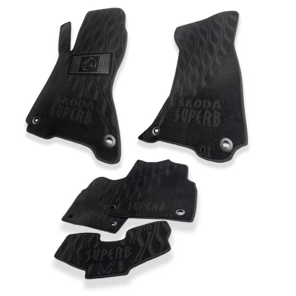 Килимки салону текстильні SKODA (Шкода) SuperB (>2008)