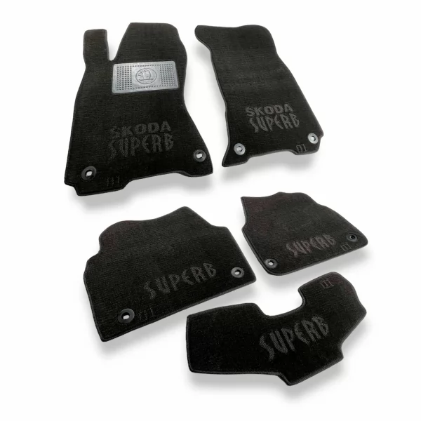 Килимки салону текстильні SKODA (Шкода) SuperB (>2008) - 5