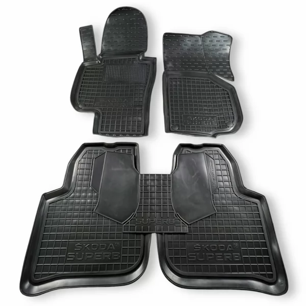 Килимки салону поліуретанові SKODA (Шкода) SuperB (2008>) - 2