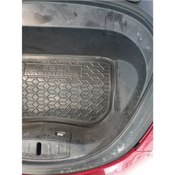 Килимки багажнику поліуретанові передній TESLA (Тесла) Model 3 (2017-2022) - 3