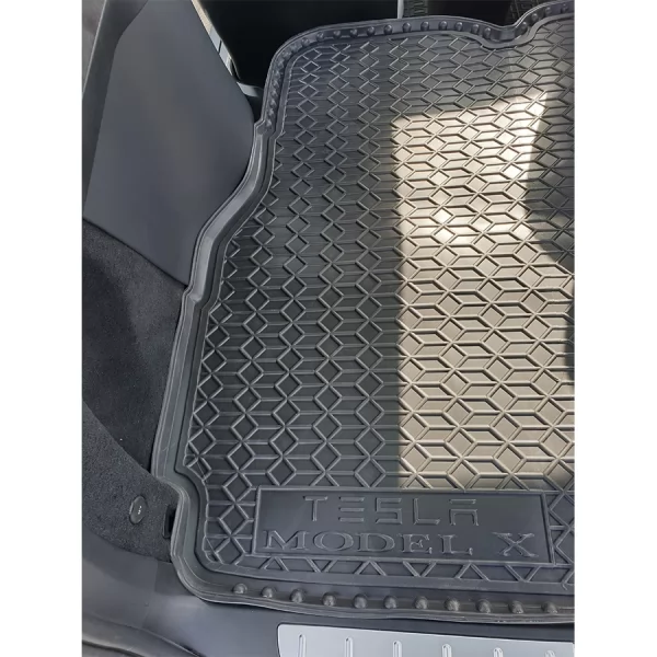 Килимки багажнику поліуретанові задній (7 місць великий) TESLA (Тесла) Model X (2015-2021) (7 місць) - 3