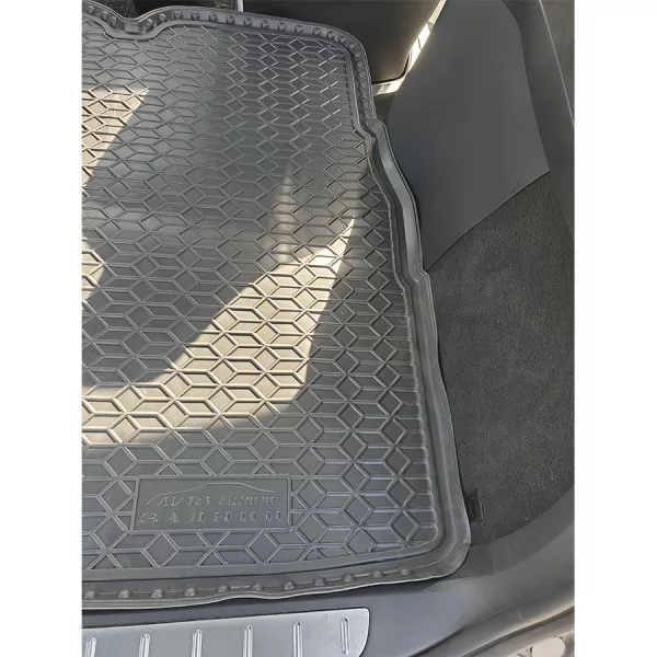 Килимки багажнику поліуретанові задній (7 місць великий) TESLA (Тесла) Model X (2015-2021) (7 місць) - 4