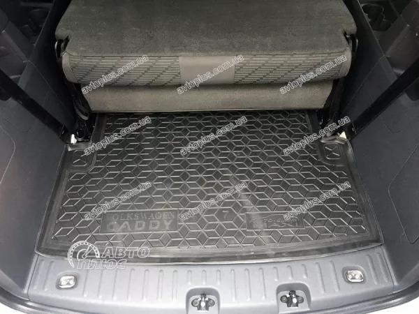 Килимки багажнику поліуретанові VW (ФольксВаген) Caddy (2004>) (3 дв.) - 3