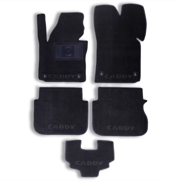 Килимки салону текстильні VW (ФольксВаген) Caddy (2004>) (3 дв.) - 1