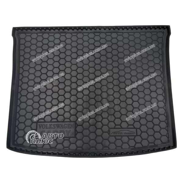 Килимки багажнику поліуретанові VW (ФольксВаген) Caddy (2013>) (4 дв.) 