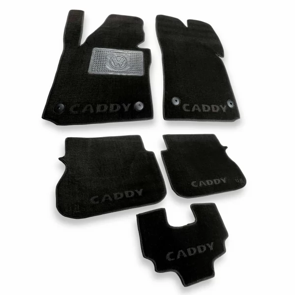 Килимки салону текстильні VW (ФольксВаген) Caddy (2013>) (4 дв.)  - 2