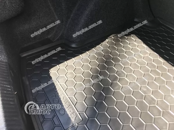 Килимки багажнику поліуретанові VW (ФольксВаген) Polo (2010>) (sedan) - 2