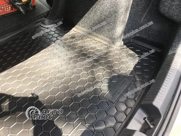 Килимки багажнику поліуретанові VW (ФольксВаген) Polo (2010>) (sedan) - 3