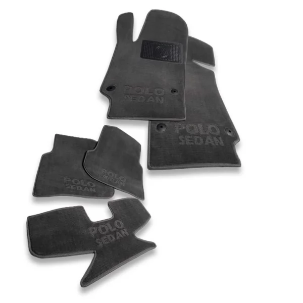 Килимки салону текстильні VW (ФольксВаген) Polo (2010>) (sedan) - 1