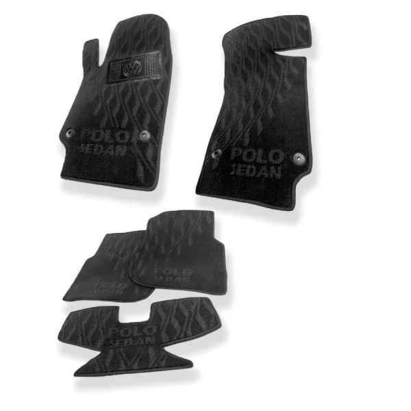 Килимки салону текстильні VW (ФольксВаген) Polo (2010>) (sedan) - 2