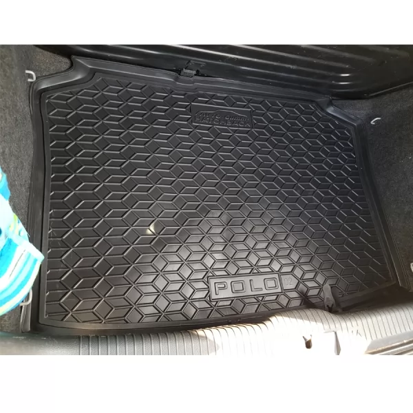 Килимки багажнику поліуретанові VW (ФольксВаген) Polo (2001>) (hatchback) - 1