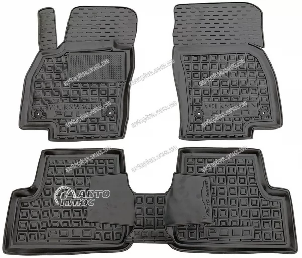 Килимки салону поліуретанові VW (ФольксВаген) Polo (2018>) (hatchback) (5 дв.)