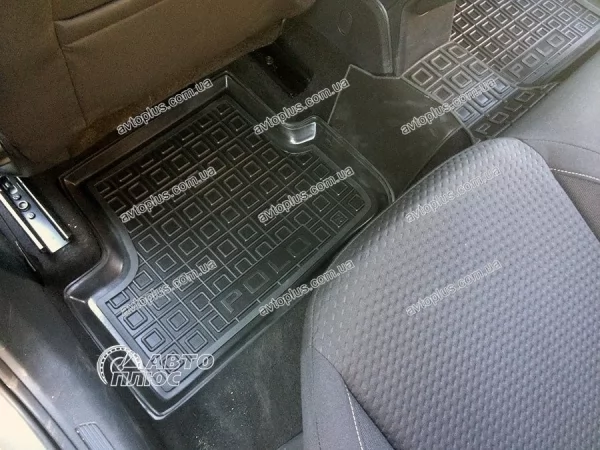 Килимки салону поліуретанові VW (ФольксВаген) Polo (2018>) (hatchback) (5 дв.) - 4