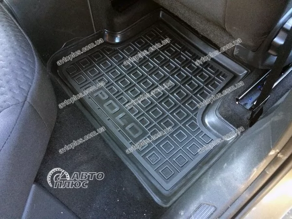 Килимки салону поліуретанові VW (ФольксВаген) Polo (2018>) (hatchback) (5 дв.) - 5