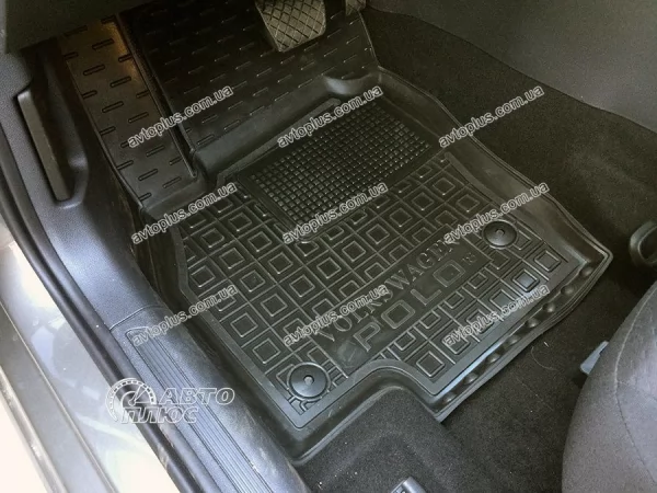 Килимки салону поліуретанові VW (ФольксВаген) Polo (2018>) (hatchback) (5 дв.) - 7