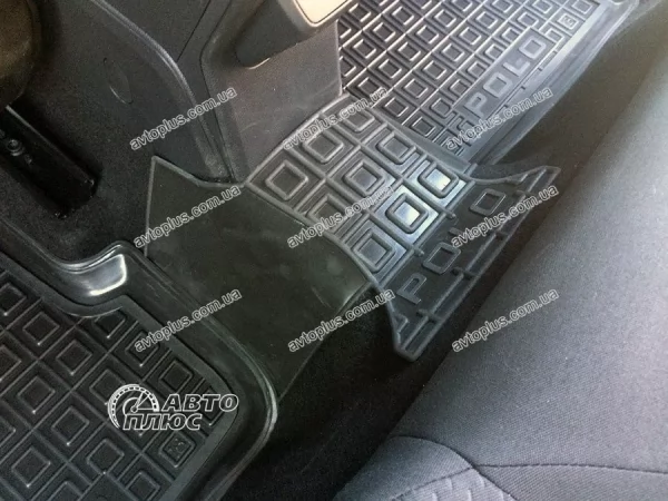 Килимки салону поліуретанові VW (ФольксВаген) Polo (2018>) (hatchback) (5 дв.) - 9