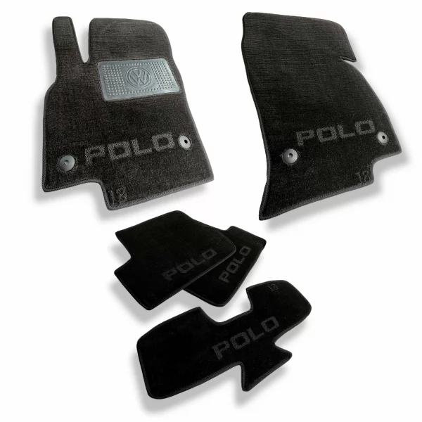 Килимки салону текстильні VW (ФольксВаген) Polo (2018>) (hatchback) (5 дв.)