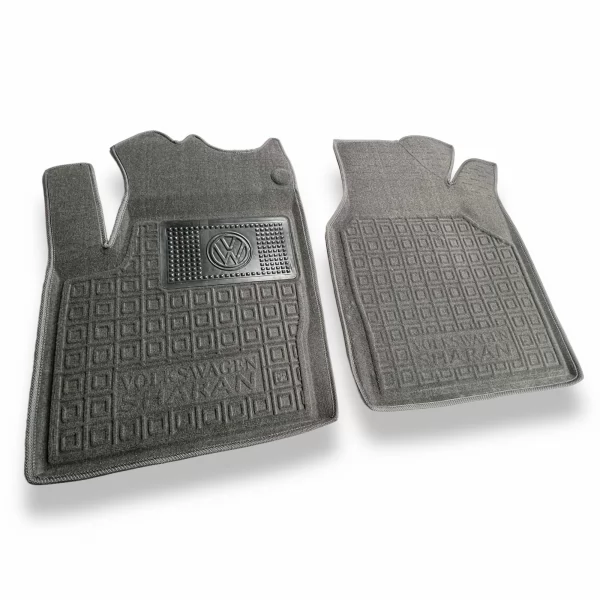 Килимки салону Hybrid VW (ФольксВаген) Sharan (1995-2000) (5місць) - 1