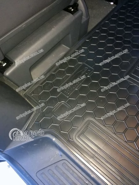 Килимки салону поліуретанові VW (ФольксВаген) T 5 (2010>) Multivan (2-й ряд) - 1