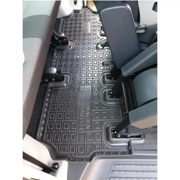 Килимки салону поліуретанові VW (ФольксВаген) T 5-T 6 Transporter (3-й ряд) (двері на обидві сторони) - 1