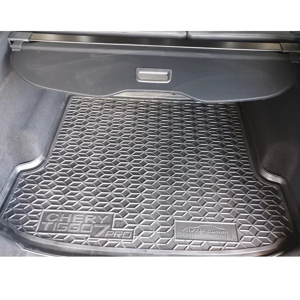 Килимки багажнику поліуретанові повнорозмірні CHERY (Чері) Tiggo 7 Pro (2021>) - 1