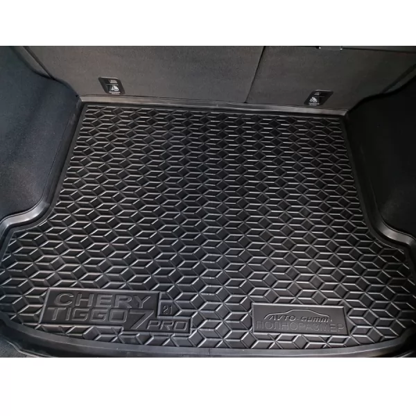 Килимки багажнику поліуретанові повнорозмірні CHERY (Чері) Tiggo 7 Pro (2021>) - 2