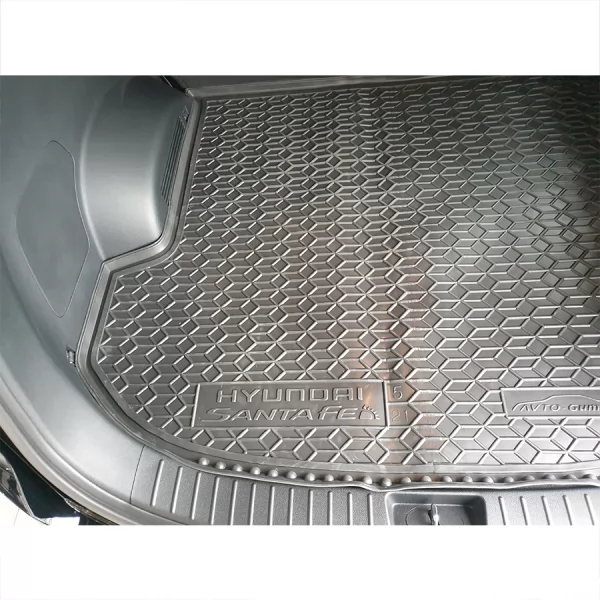 Килимки багажнику поліуретанові HYUNDAI (Хюндай) Santa-fe (2021-) (3 ряд)