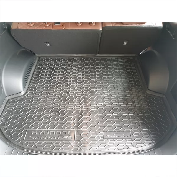 Килимки багажнику поліуретанові HYUNDAI (Хюндай) Santa-fe (2021-) (3 ряд) - 2