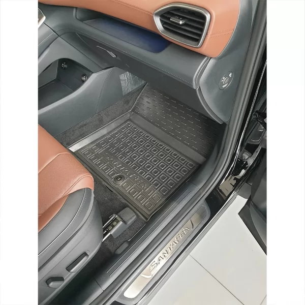 Килимки салону поліуретанові HYUNDAI (Хюндай) Santa-fe (2021-) (3 ряд)