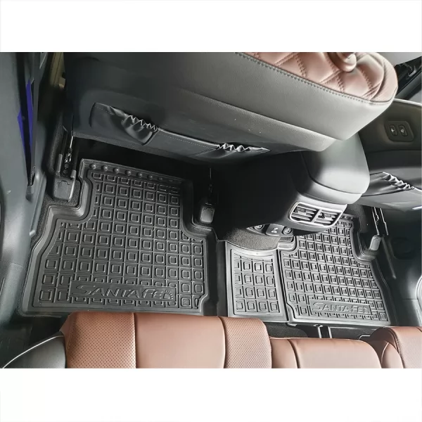 Килимки салону поліуретанові HYUNDAI (Хюндай) Santa-fe (2021-) (3 ряд) - 5