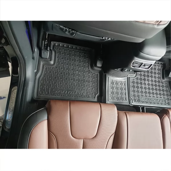 Килимки салону поліуретанові HYUNDAI (Хюндай) Santa-fe (2021-) (3 ряд) - 6