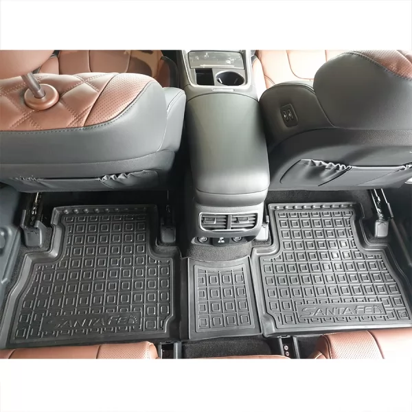 Килимки салону поліуретанові HYUNDAI (Хюндай) Santa-fe (2021-) (3 ряд) - 7