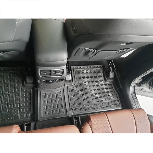 Килимки салону поліуретанові HYUNDAI (Хюндай) Santa-fe (2021-) (3 ряд) - 8
