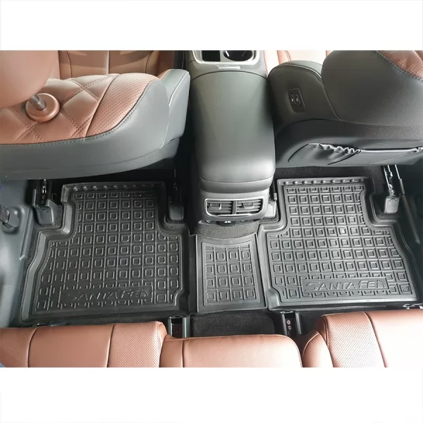 Килимки салону поліуретанові HYUNDAI (Хюндай) Santa-fe (2021-) (3 ряд) - 9