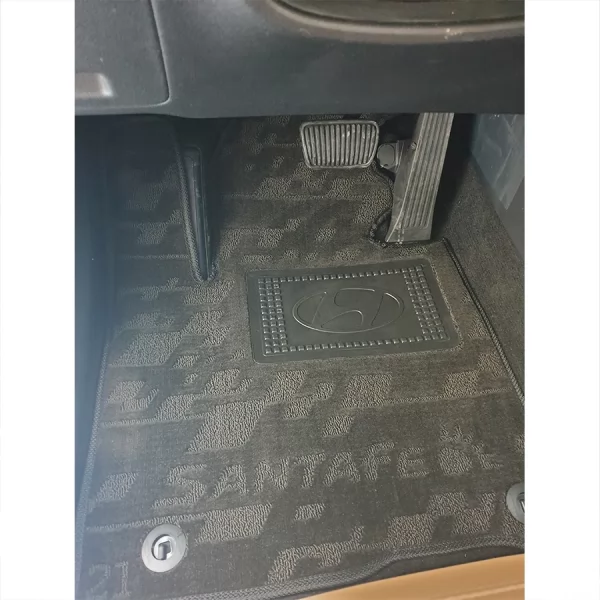 Килимки салону текстильні R HYUNDAI (Хюндай) Santa-fe (2021-) (3 ряд) - 2