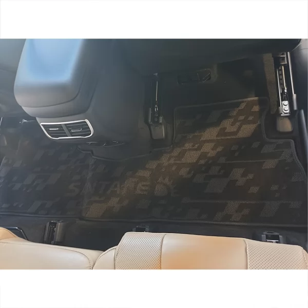 Килимки салону текстильні R HYUNDAI (Хюндай) Santa-fe (2021-) (3 ряд) - 9