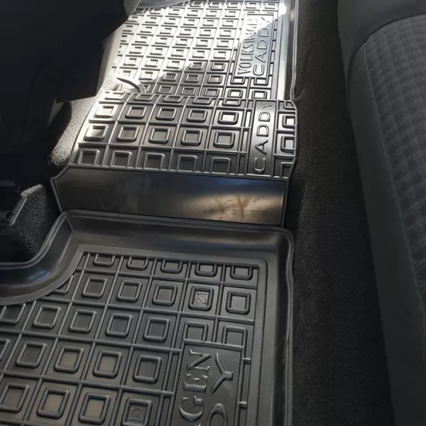 Килимки салону поліуретанові VW (ФольксВаген) Caddy (2021>) (4 дв.)