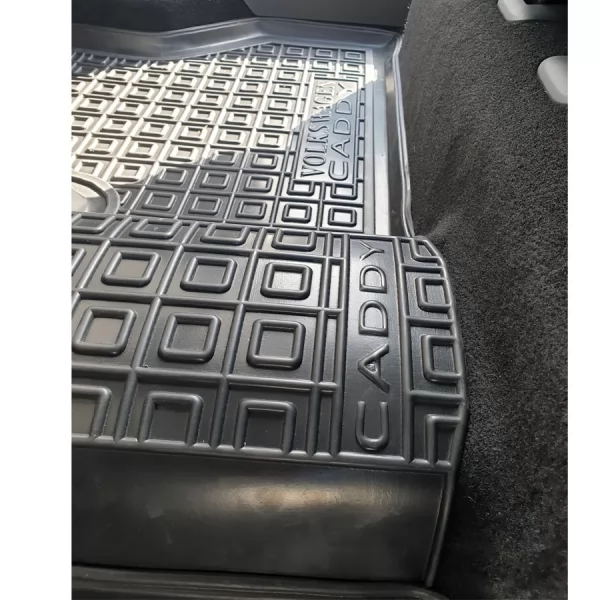 Килимки салону поліуретанові VW (ФольксВаген) Caddy (2021>) (4 дв.) - 1