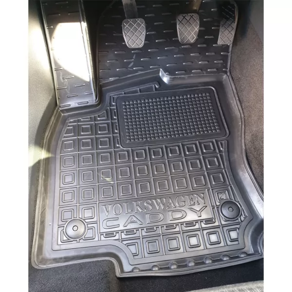 Килимки салону поліуретанові VW (ФольксВаген) Caddy (2021>) (4 дв.) - 4