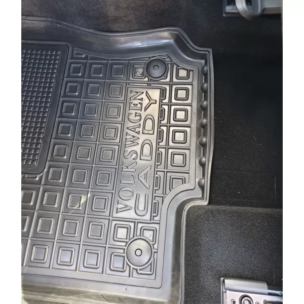 Килимки салону поліуретанові VW (ФольксВаген) Caddy (2021>) (4 дв.) - 5