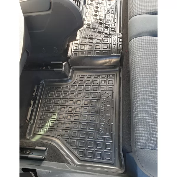 Килимки салону поліуретанові VW (ФольксВаген) Caddy (2021>) (4 дв.) - 9