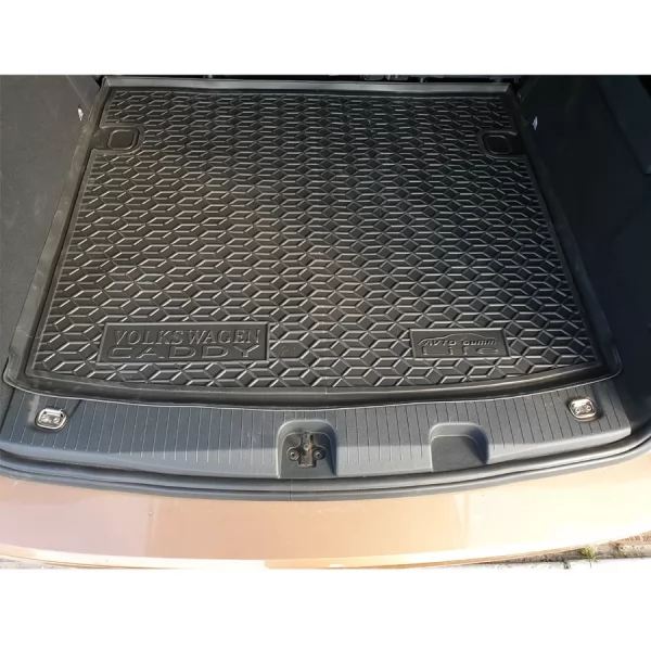 Килимки багажнику поліуретанові VW (ФольксВаген) Caddy (2021>) (4 дв.)