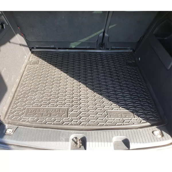 Килимки багажнику поліуретанові VW (ФольксВаген) Caddy (2021>) (4 дв.) - 9