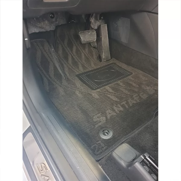 Килимки салону текстильні HYUNDAI (Хюндай) Santa-fe (2021-) (3 ряд)