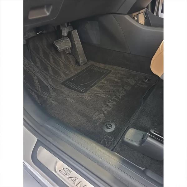 Килимки салону текстильні HYUNDAI (Хюндай) Santa-fe (2021-) (3 ряд) - 1