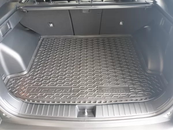 Килимки багажнику поліуретанові с сабвуфером HYUNDAI (Хюндай) Tucson (2021>) (ДВЗ)