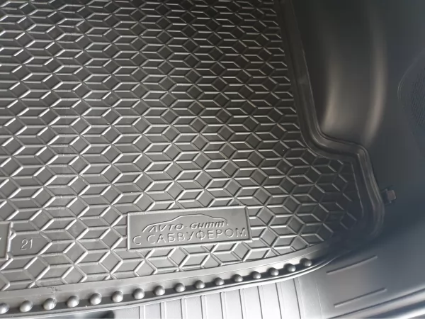Килимки багажнику поліуретанові с сабвуфером HYUNDAI (Хюндай) Tucson (2021>) (ДВЗ) - 2