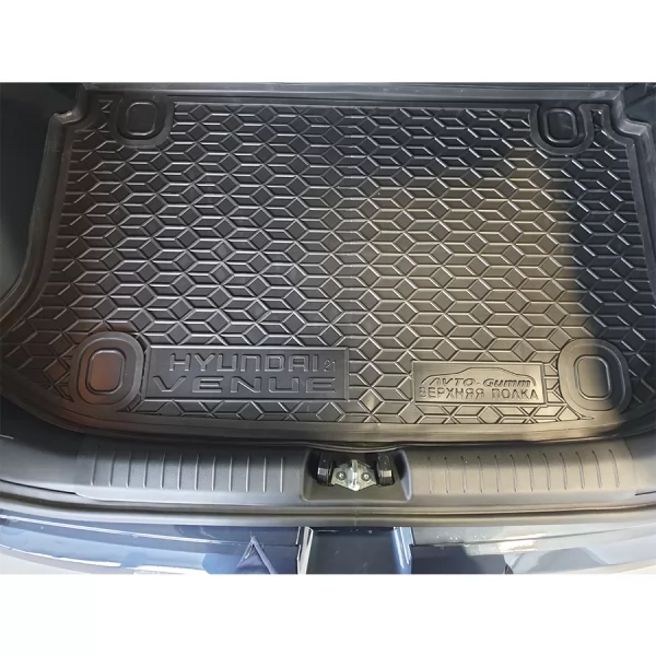 Килимки багажнику поліуретанові (вп) HYUNDAI (Хюндай) Venue (2021>) - 2