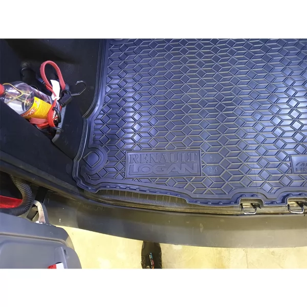Килимки багажнику поліуретанові 5 мест RENAULT (Рено) Logan (2013>) - 3