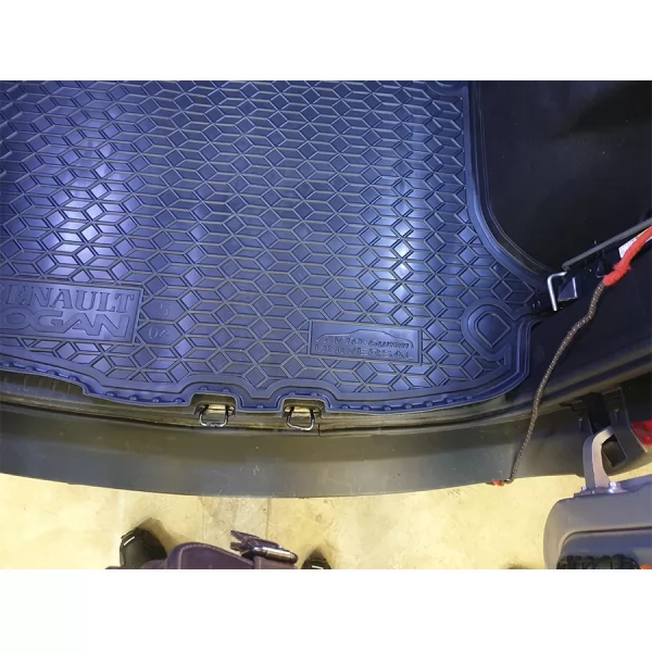 Килимки багажнику поліуретанові 5 мест RENAULT (Рено) Logan (2013>) - 4